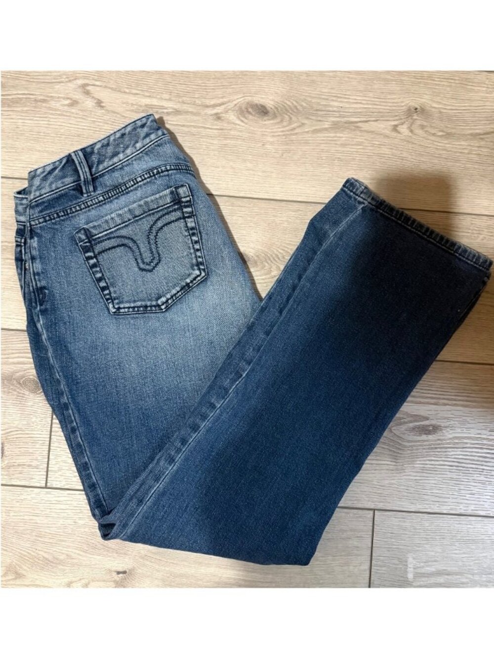 Ann Taylor Loft Curvy Boot Jeans - Low Rise - Size 8